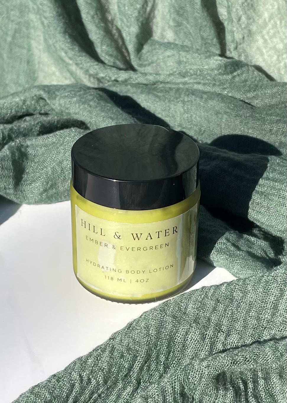Ember and Evergreen Lotion
